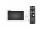 Комплект видеодомофона Optimus VM-7.0 (w)+ DS-700L (сереб.)